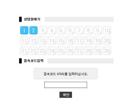 정보 입력 및 실행